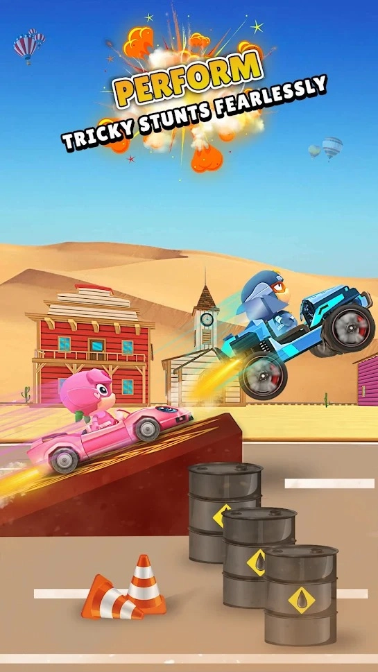 卡通卡丁车漂移(Go Kart Racing)最新免费版(2)