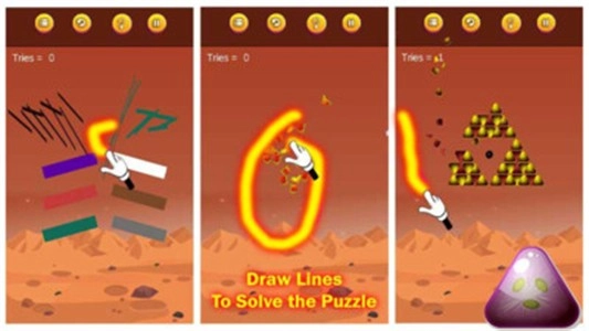 物理画线拼图游戏纯净最新版(1)