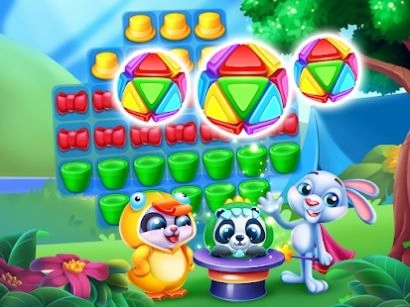 熊猫朋友魔法换装消消乐(Panda Friend Blast)手游免费版图3