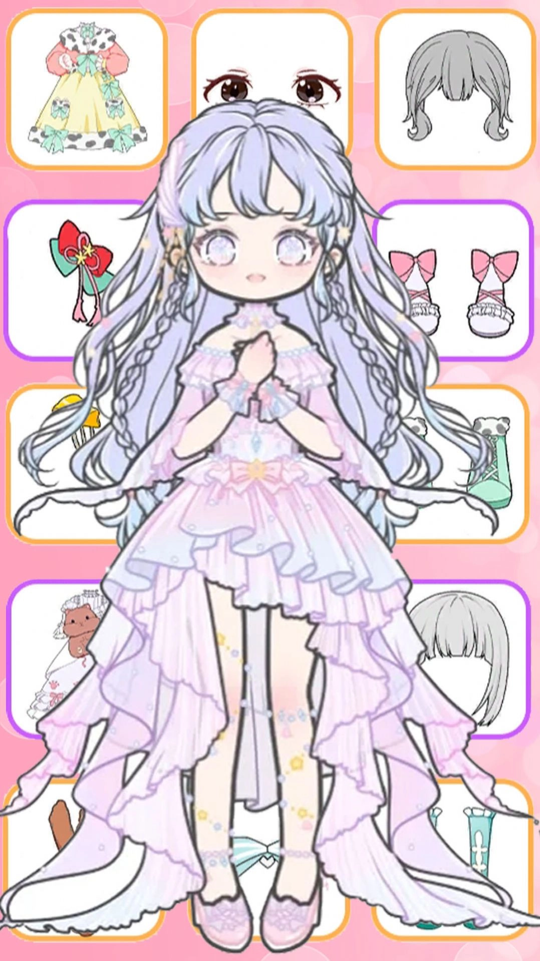 粉彩少女学院派图2