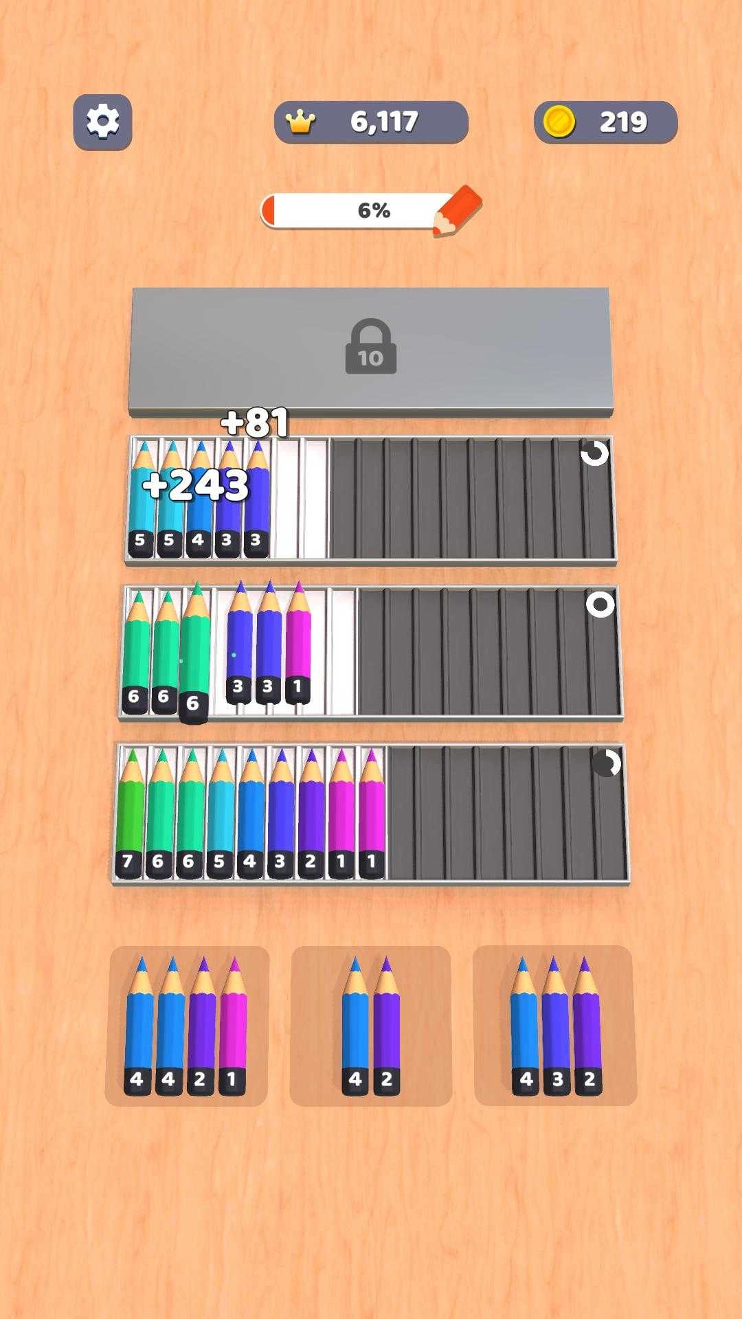 铅笔排序3D(Pencil Sort 3D)游戏官方版(1)