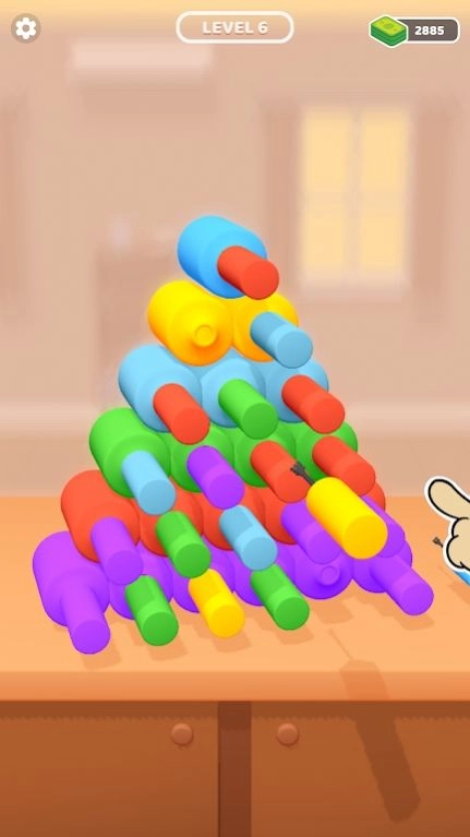 金字塔合成排序(Pyramid Sort Puzzle)手游直装版(2)