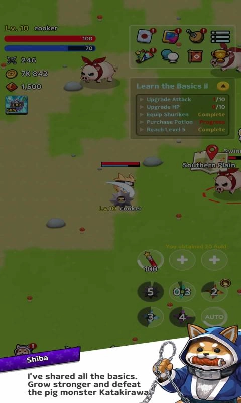 空闲忍者在线游戏完整版