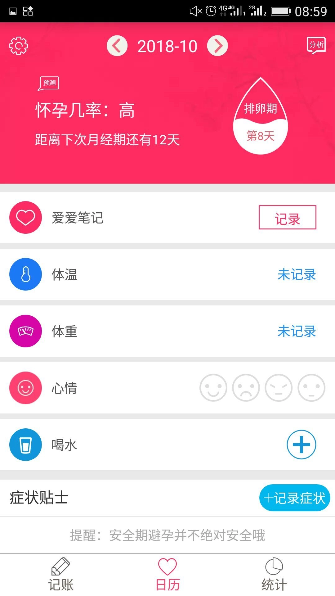 排卵期安全期日历官方版图4
