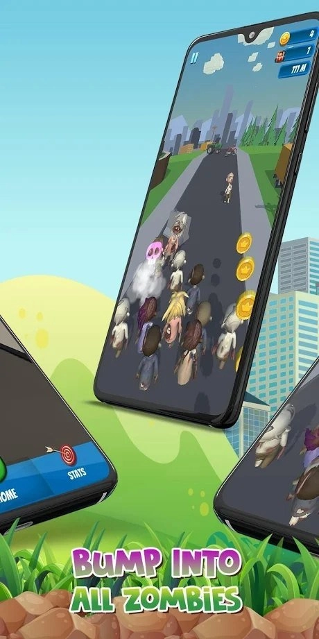 僵尸撞击僵尸无尽奔跑者(Zombump)游戏官方版图2