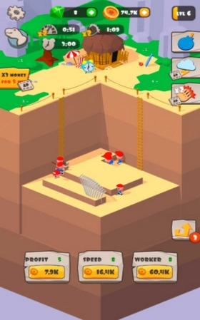 闲置考古学大亨(Idle Archeology Tycoon)手机正版(1)