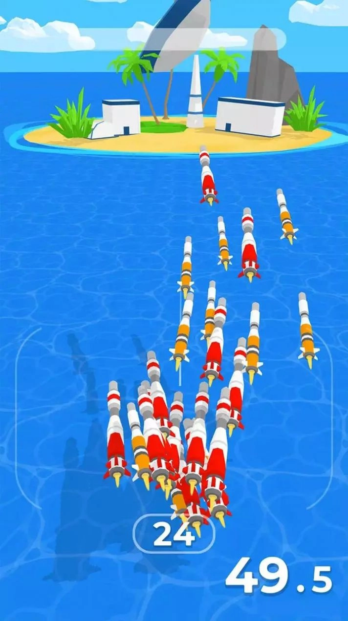 超级导弹罢工游戏绿色版