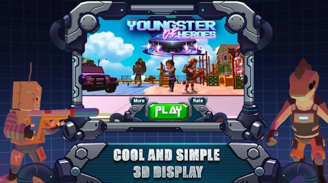 英雄小子入侵银河保卫战(Youngster of Heroes)游戏纯净版