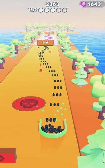 模拟沙滩收集大作战