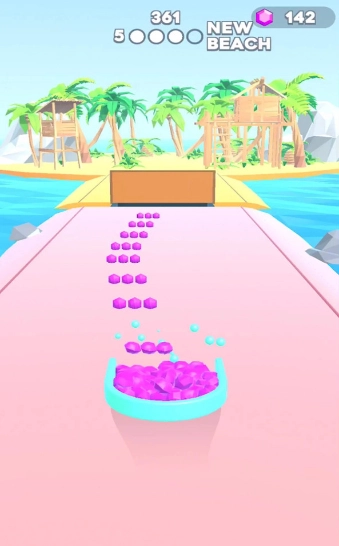 模拟沙滩收集大作战