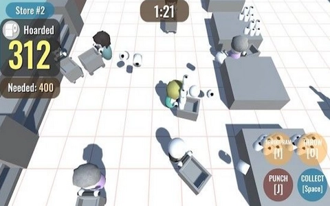 卫生纸生存之战(Toilet Paper Survival !)游戏完整版