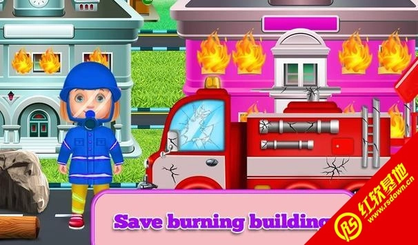 趣味消防员救人(Rescue People From Firehouse Fun)手游免费版(2)