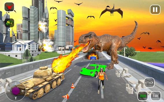 城市恐龙战斗(Extreme City Dinosaur Smasher)游戏纯净最新版图3