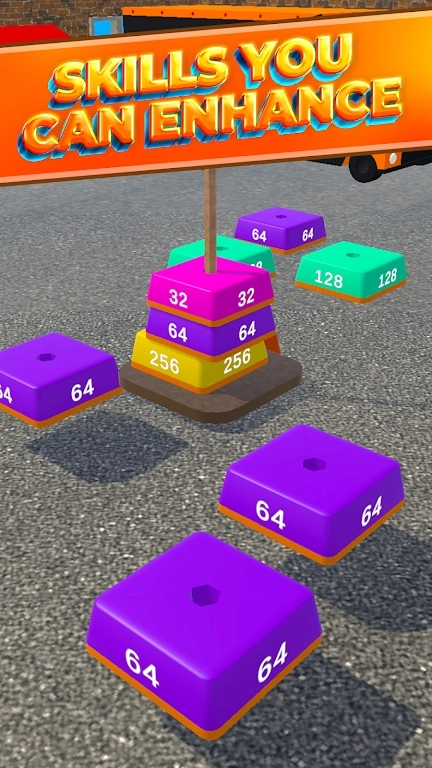 方块匹配(Merge Hanoi 8192)免费版(3)