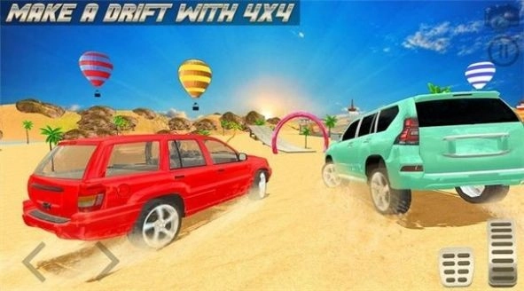 普拉多沙地飘移(Dubai jeep Drift Desert Race)最新免费版图3