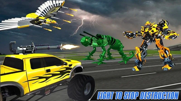 公交车机器人改造(Bus Robot Transform)免费原版