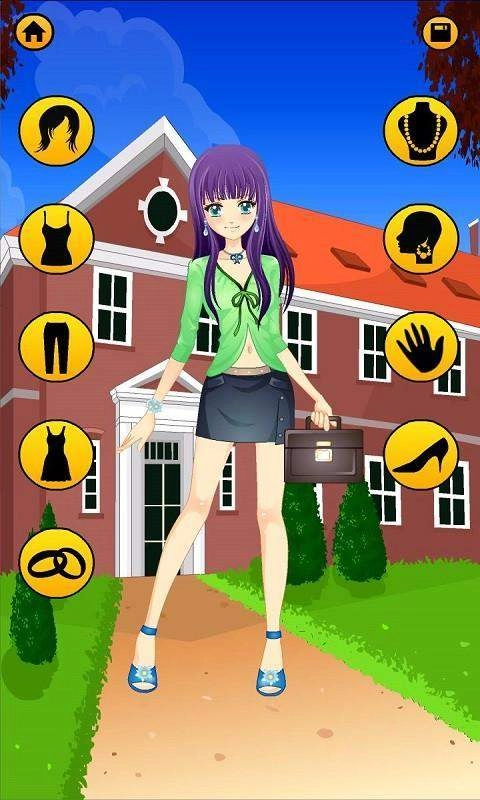 动漫女孩换装2(Anime Dress Up)