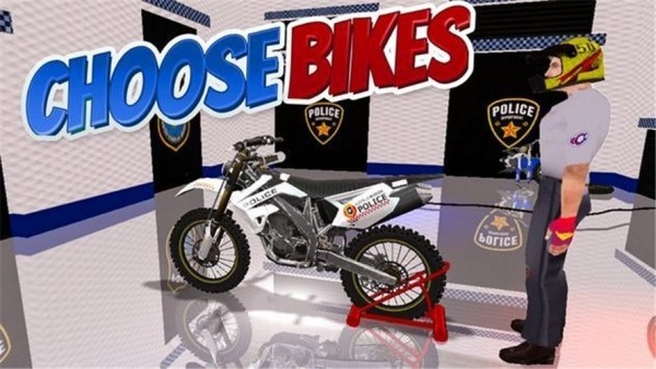 警车骑士3D(Police Bike Stunt)原版(2)