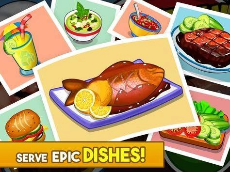 美食广场的餐厅(Restaurant Chef Kitchen Madness)免费原版