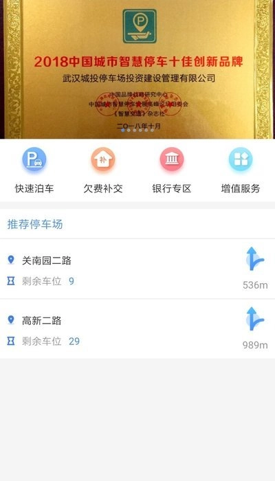 武汉停车手机免费版图4