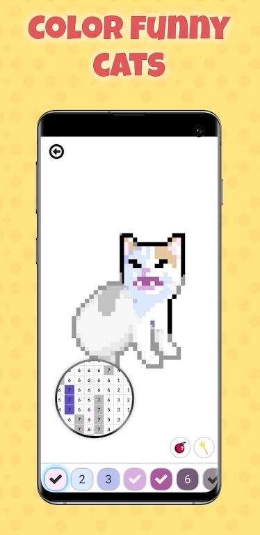 按数字着色猫(Silly Cats Color By Number)安卓官方版(1)
