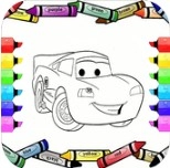 着色闪电车(Coloring Lightning Cars)
