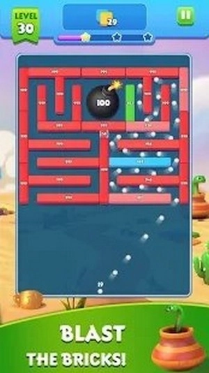 积木砖球爆炸(Brick Ball Blast)游戏纯净版