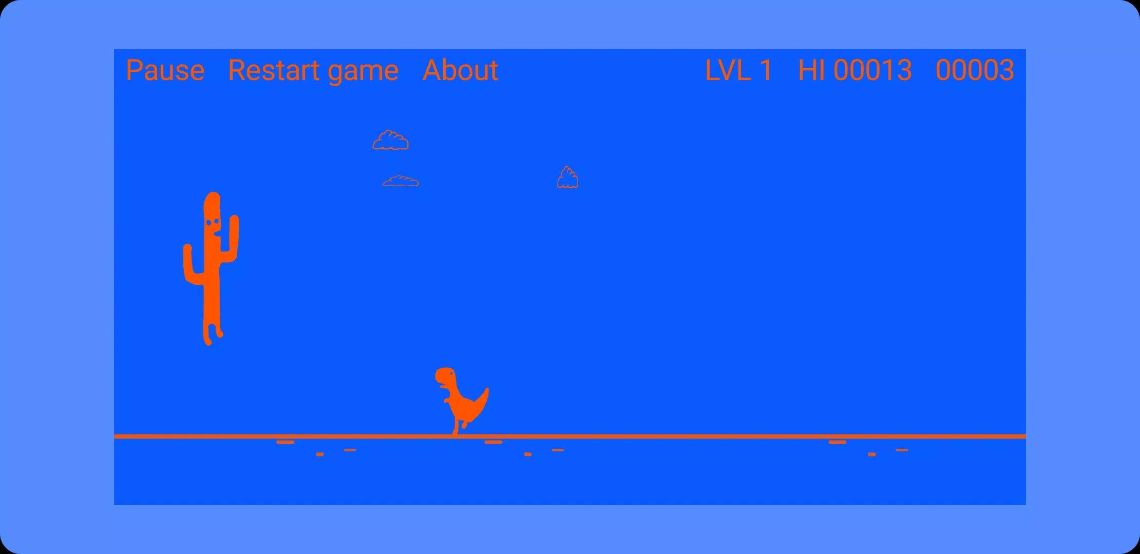 仙人掌奔跑恐龙的复仇(Cactus Run!)游戏绿色版(2)
