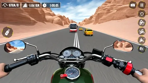 摩托车无尽竞速(Moto Bike Endless Racing Game)游戏正版(2)