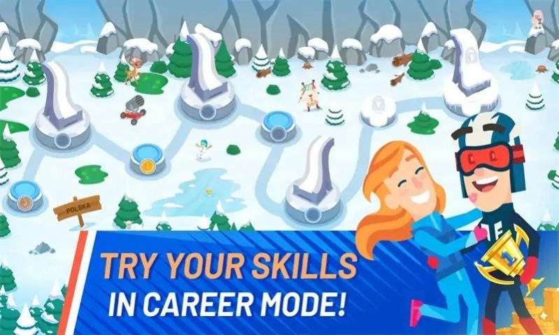 滑雪挑战赛手游版