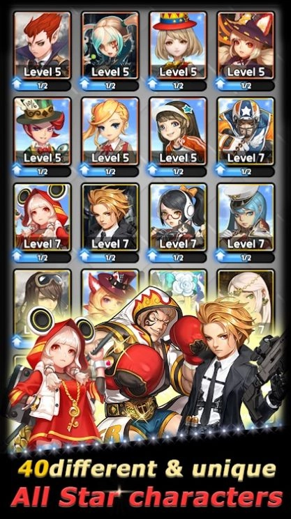 全明星随机防御官方最新版图4