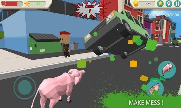 非常普通的猪(Crazy Pig Simulator)手游免费版(1)