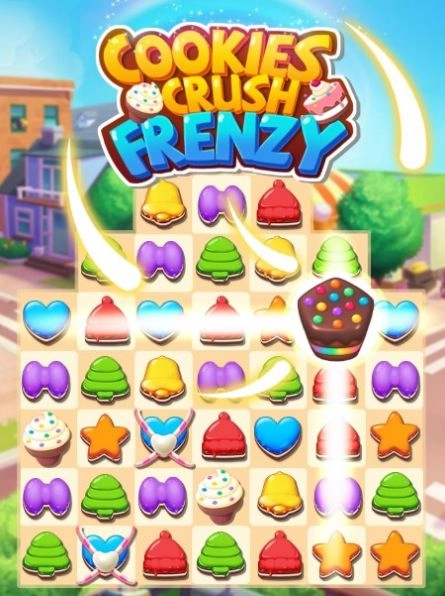 甜甜饼干消消乐(Cookies Crush Frenzy)游戏完整版