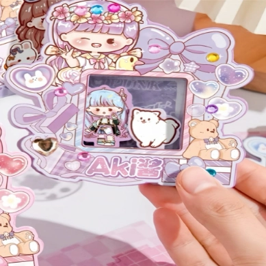 小麻薯咕卡贴纸