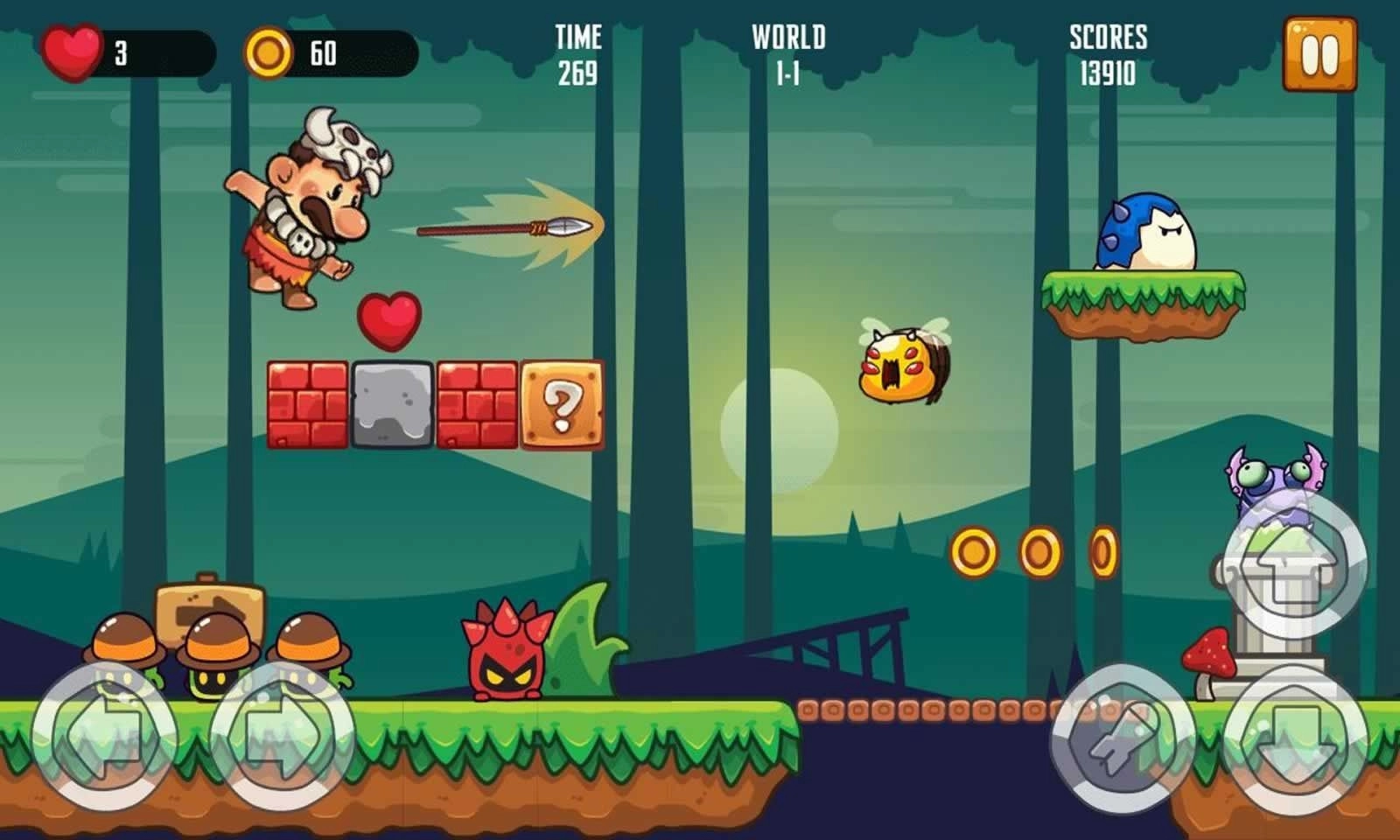 野人冒险(Jungle Man Adventure)最新版