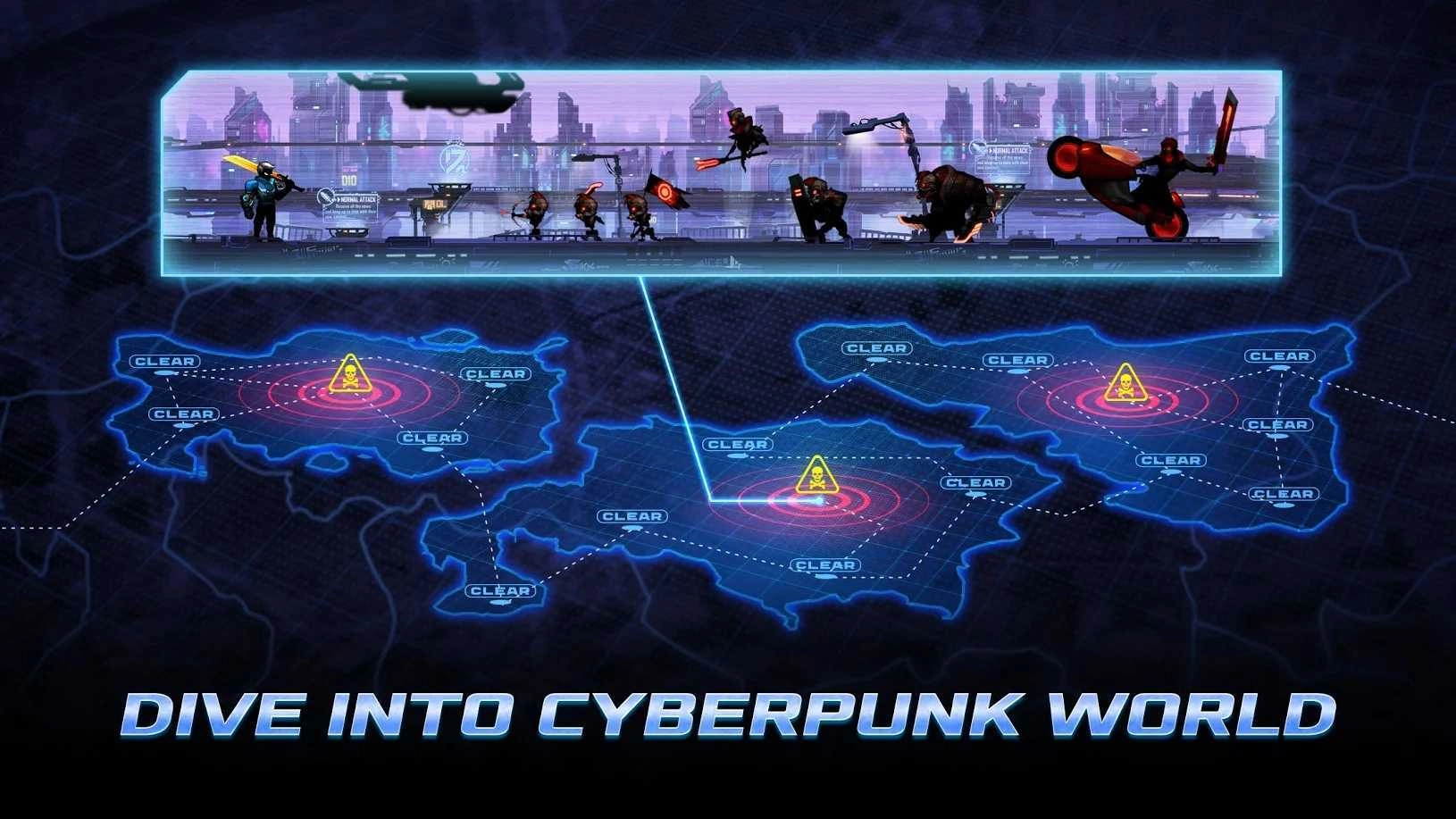 暗夜游侠(Cyber Fighters)官方最新版图3