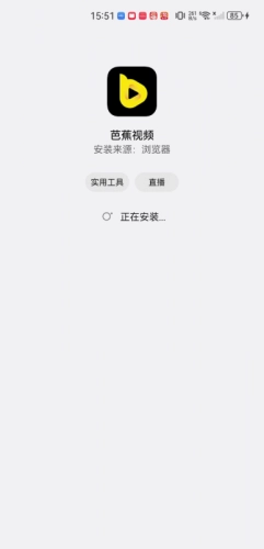 等待安装进度加载
