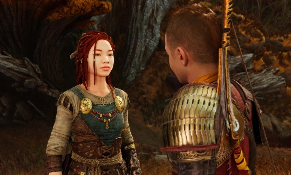 《战神5》中黑人女角色变白mod重新发布 玩家们议论纷纷