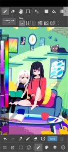 漫画插画绘图工具(MediBang Paint)截图2