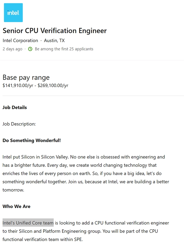 Intel的大小核技术根本停不下来！甚至要打造“统一核心”