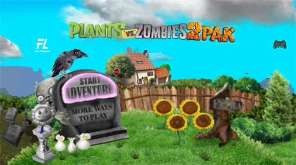 植物大战僵尸北美写实版图1