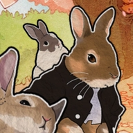 挤在一起的兔兔