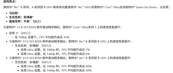 Intel最新8531驱动正式发布，游戏性能实现40%的大幅增长！