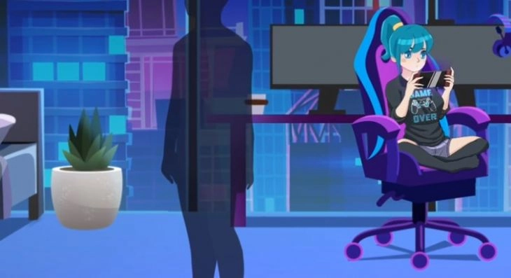 網(wǎng)癮少女NIGHTGAMER截圖1