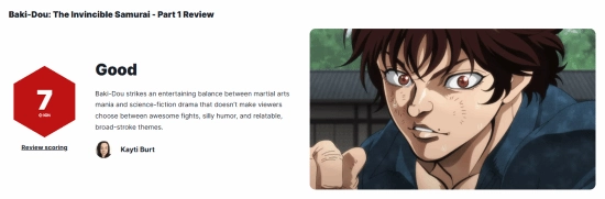 毫无枯燥感！《刃牙》新作动画IGN评分7分：天马行空肌肉四溅