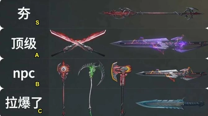 逆战未来近战武器实力榜单