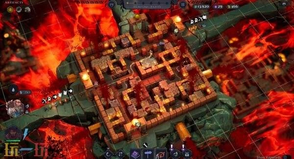 肉鸽题材迷宫建造游戏《牛头人迷阵》玩法预告现已发布