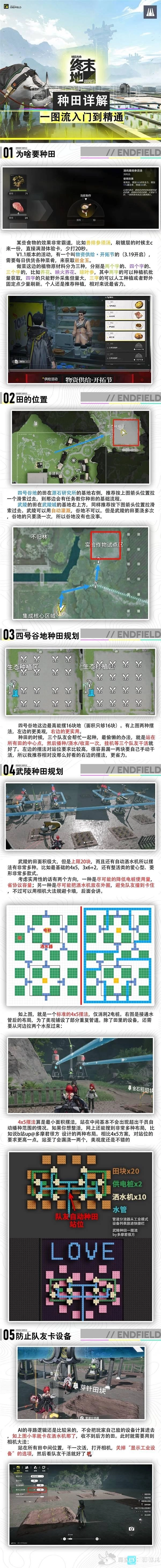 明日方舟终末地种田的方法是什么