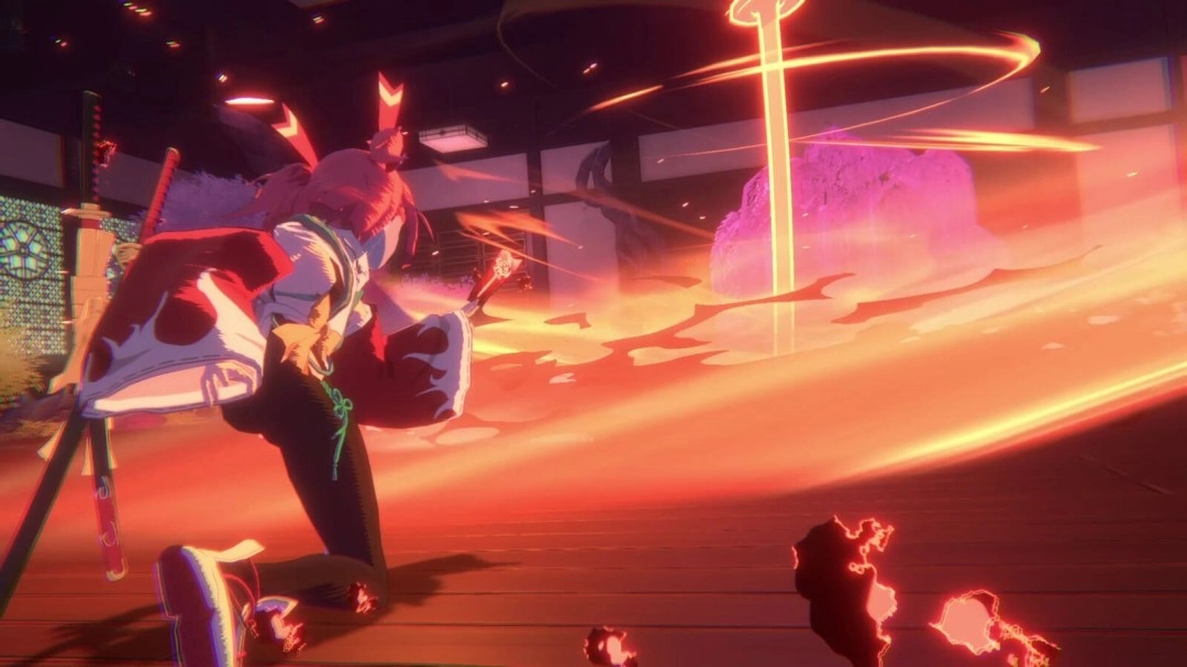 Steam平台上，动漫风3D动作游戏《炎姬》获得了特别好评