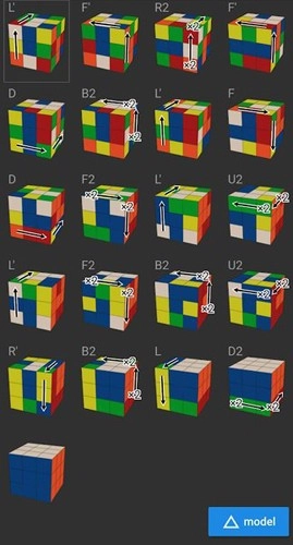 ASolver魔方还原模拟器